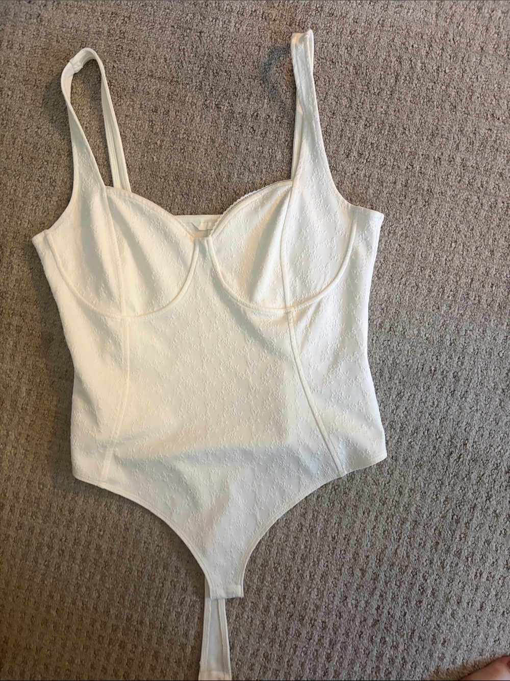 Off White thong H&M Bodysuit with Straps